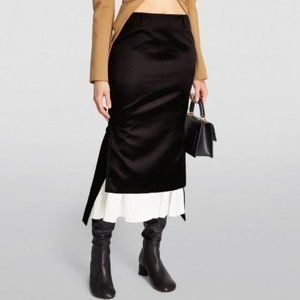 Sportmax Black and White Skirt size 4/6